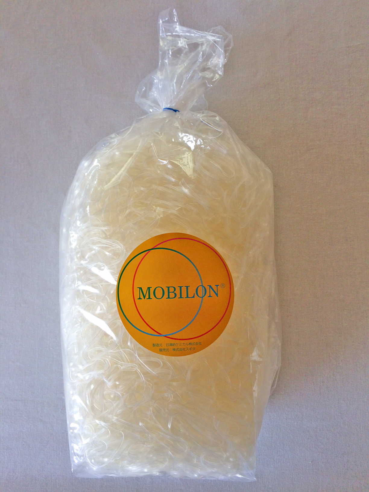 [22-4410-03]　モビロンバンド(透明)　折径60mm / MB-6033T 1kg